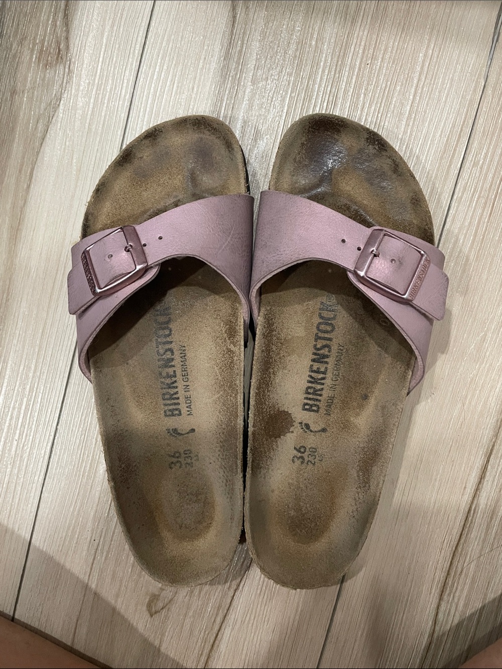 Birkenstock Women’s Madrid Mauve EU36 Narrow width